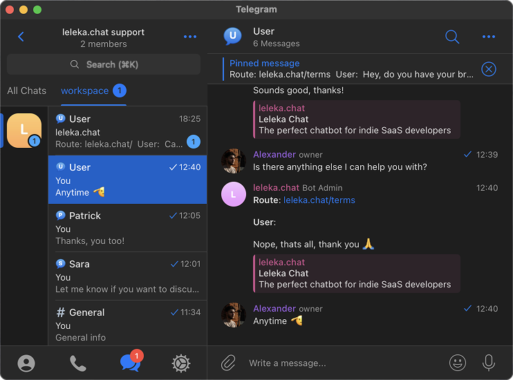 External apps integration